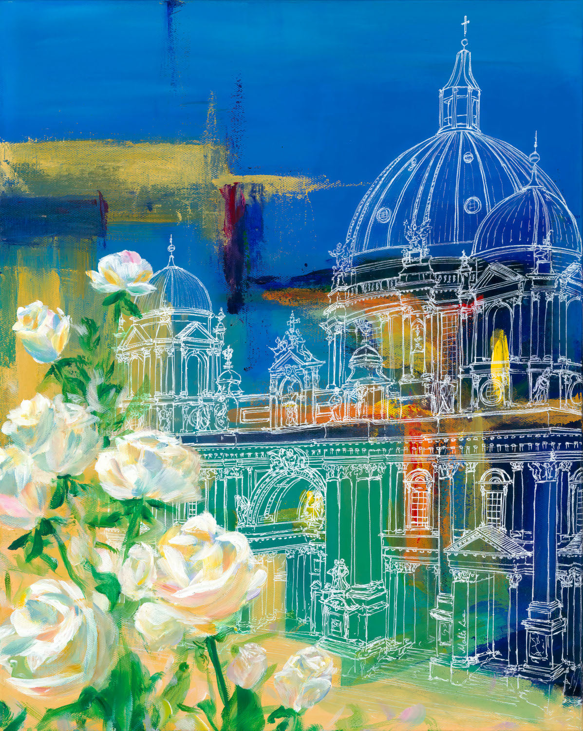 With Love from Berlin Print by Malti B Lee + 11"x14"
