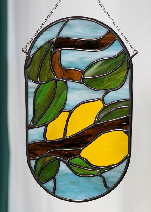 Stained Glass Lemon Tree by Endeavor Glass