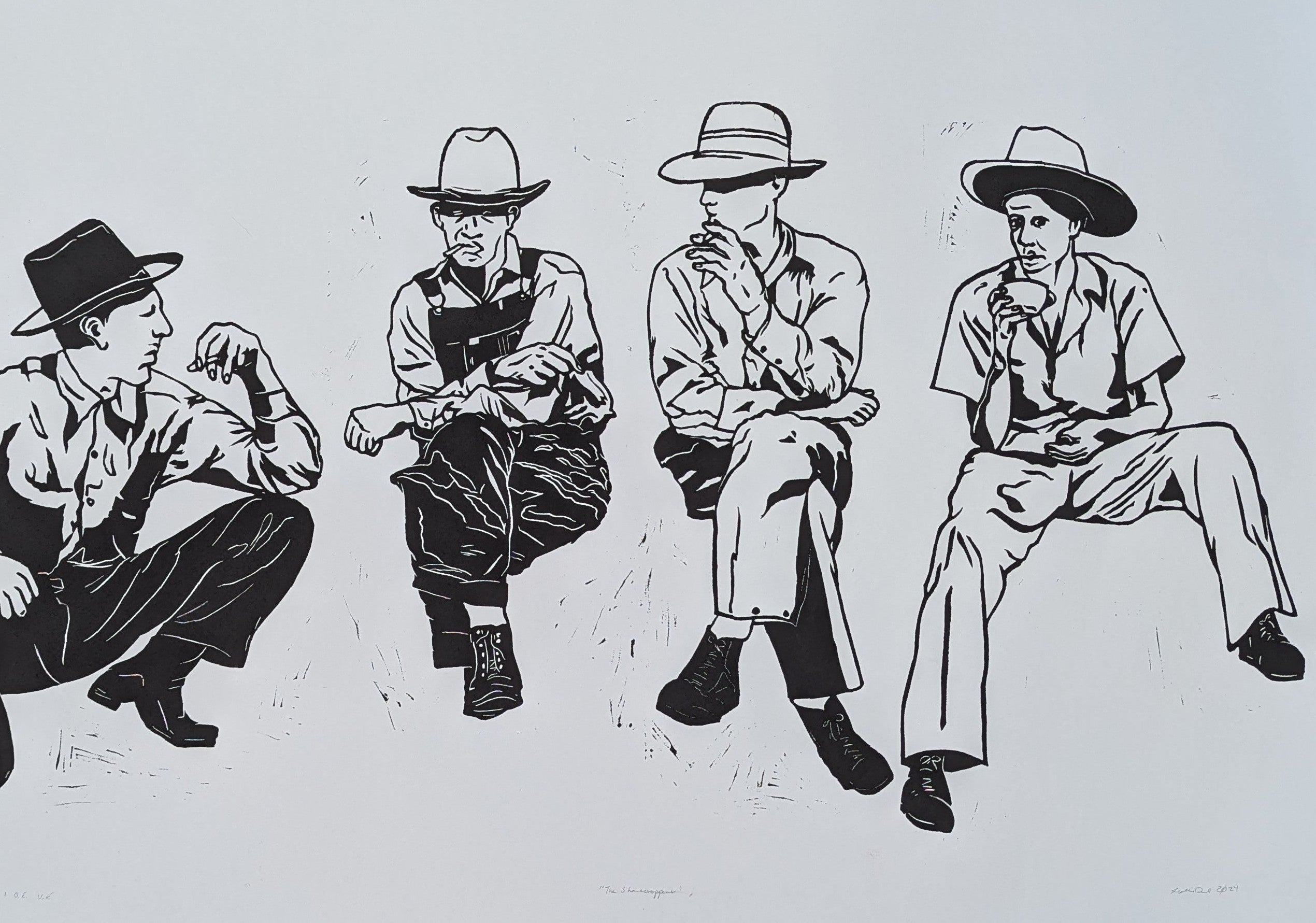 The Sharecroppers by Leslie Deil