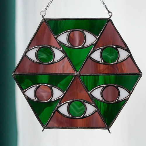 Stained Glass Mystic Eyes by Endeavor Glass