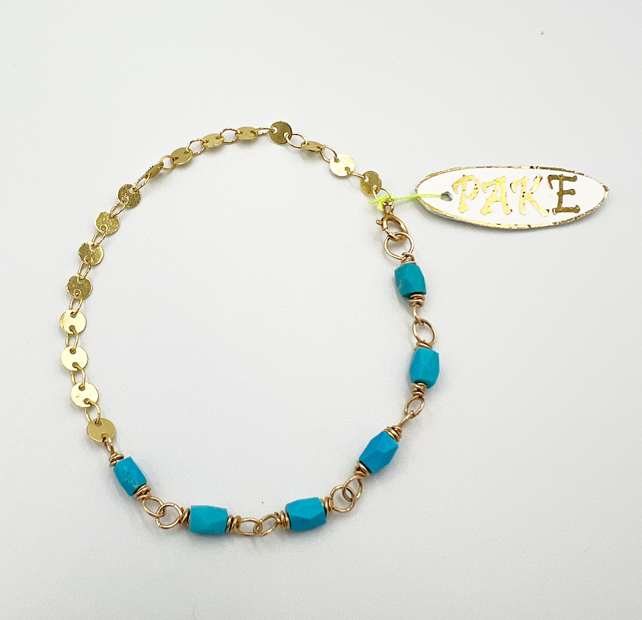 Semi Precious Stone Stacker Bracelets by Pake