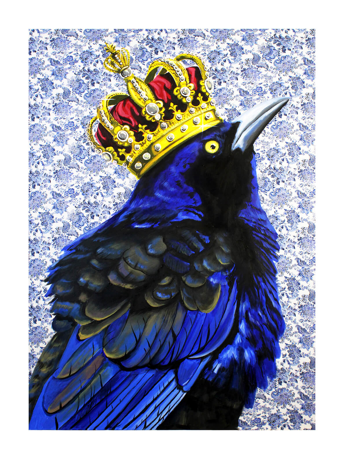 King of Nothing Print by Phillip Seymour + 12"x16
