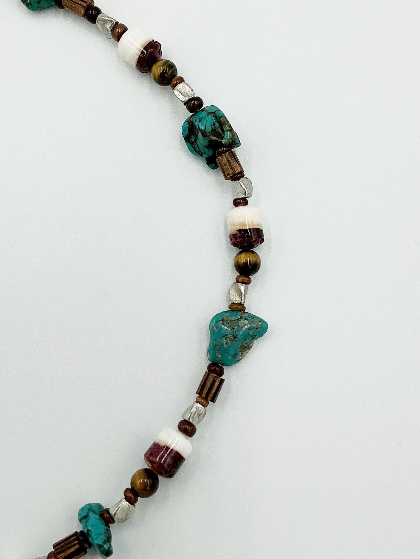 Multi Stone Beaded Necklace by Rebecca Frazier Jewelry