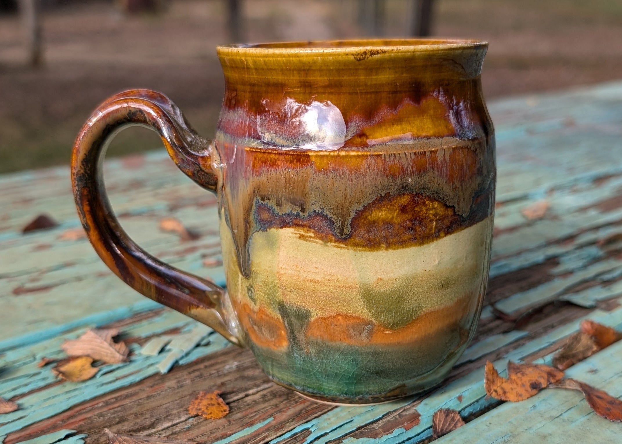 Landscape Mug #1 by Sarah Beth Pottery