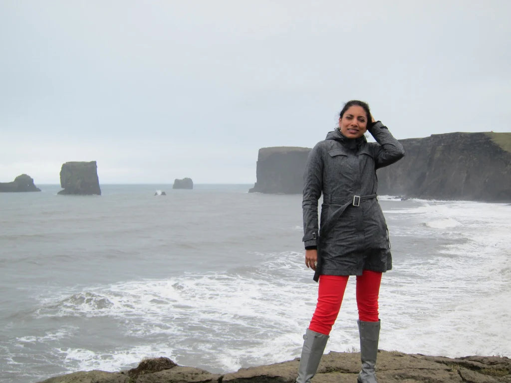 Brushed 18k Gold Plated Swirly Earrings - Large by Sikara & Co.