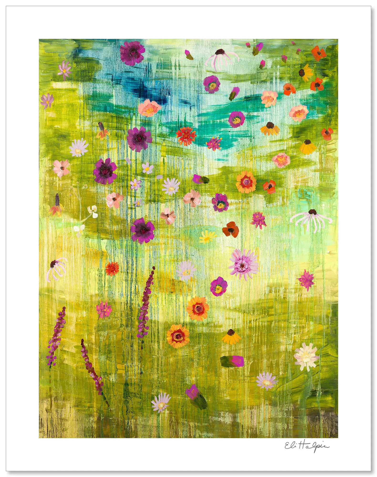 Texas Wildflowers Print by Eli Halpin + Paper