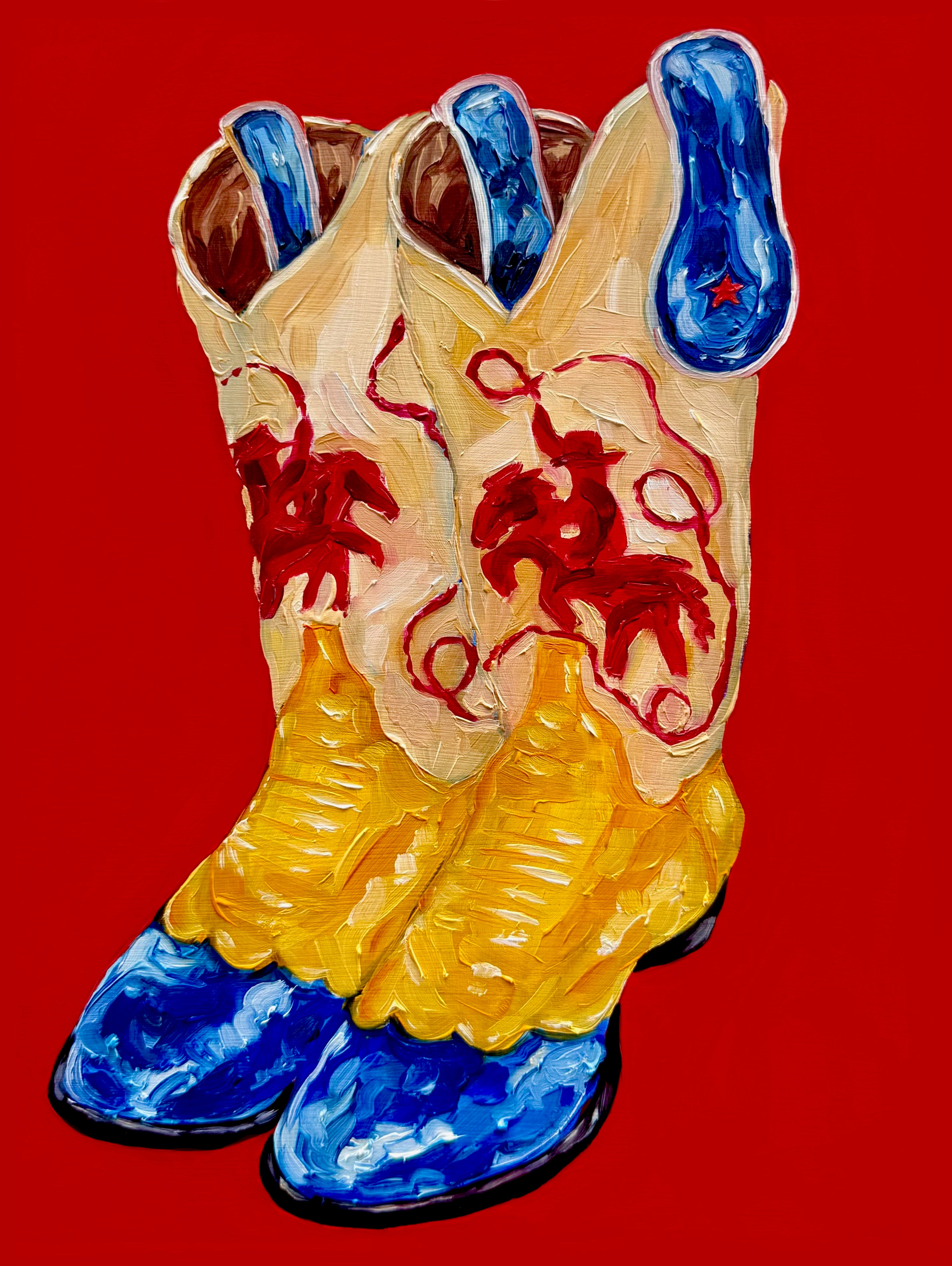 Travis Greeting Card by Calli Plenert