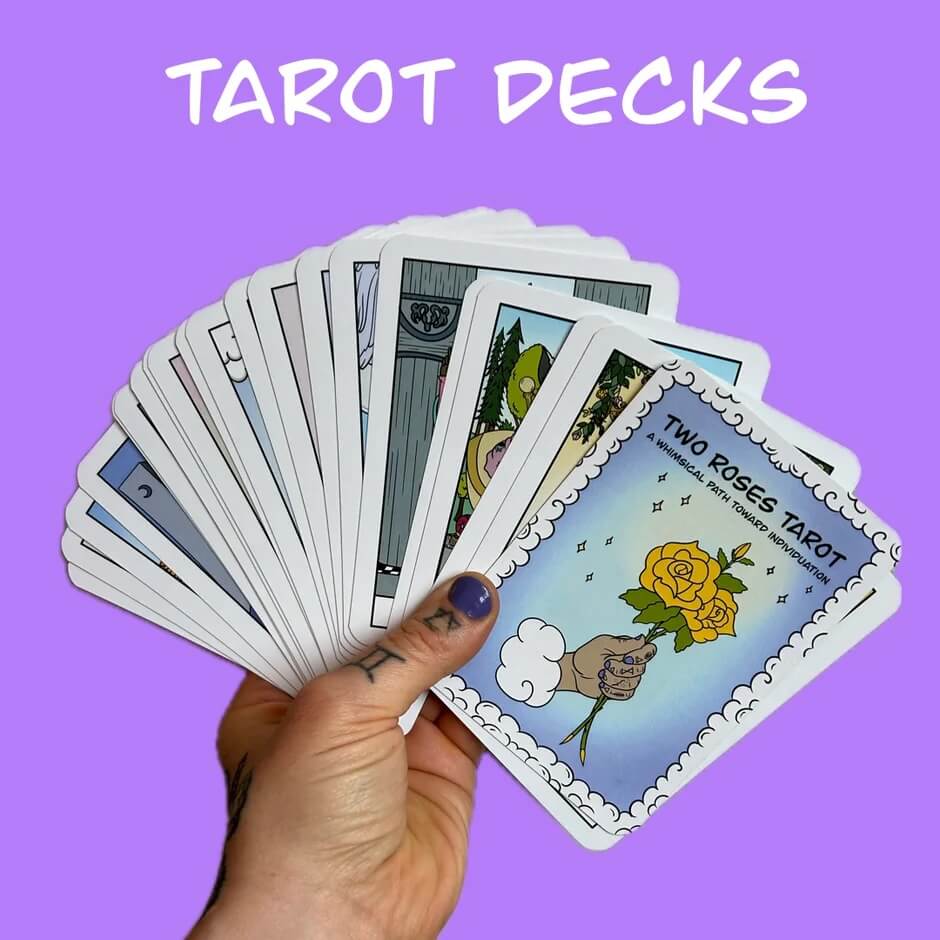 Two Roses Tarot: A Whimsical Path Toward Individuation by Kelsey Rose of Two Roses Trading Post