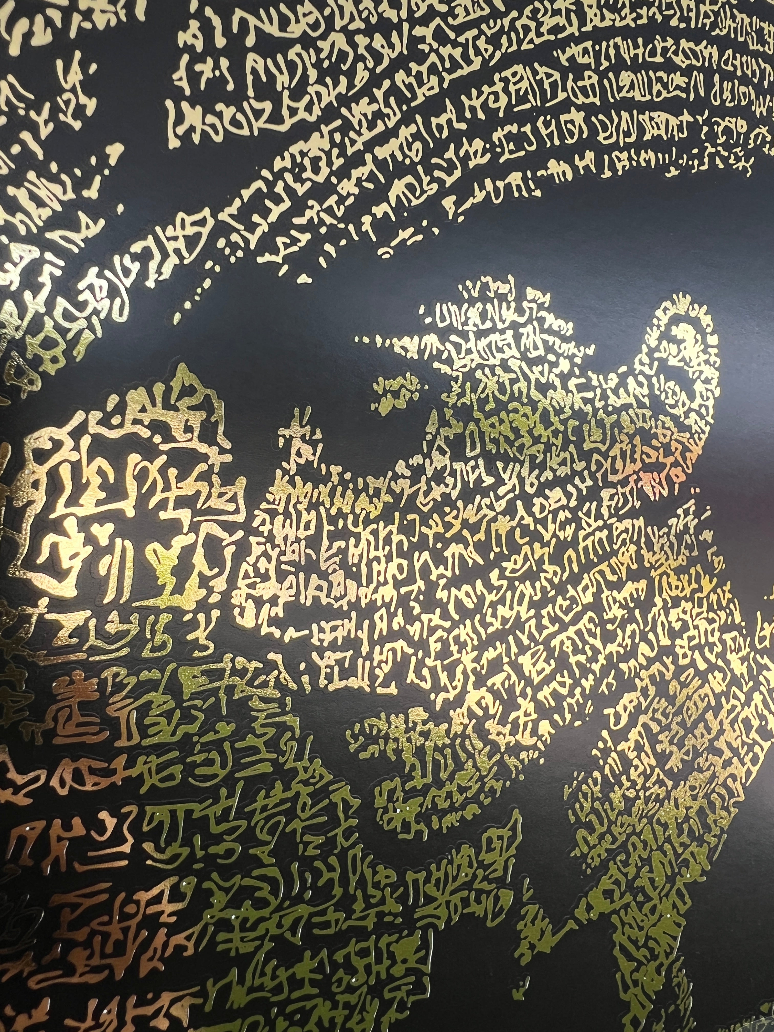 Habeas Cursive Print by Victor Selin