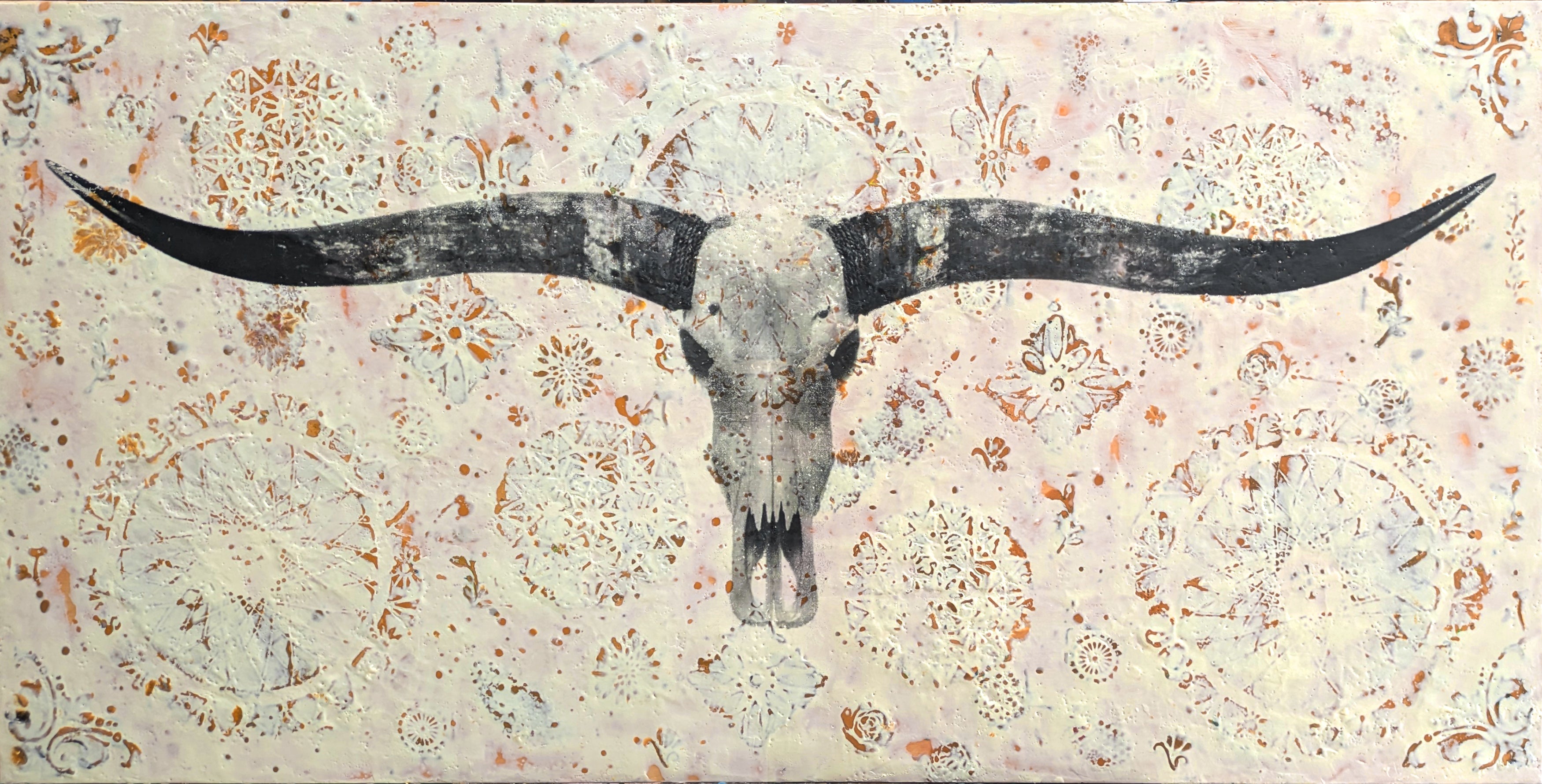 Fierce Longhorn by Carol Aaron