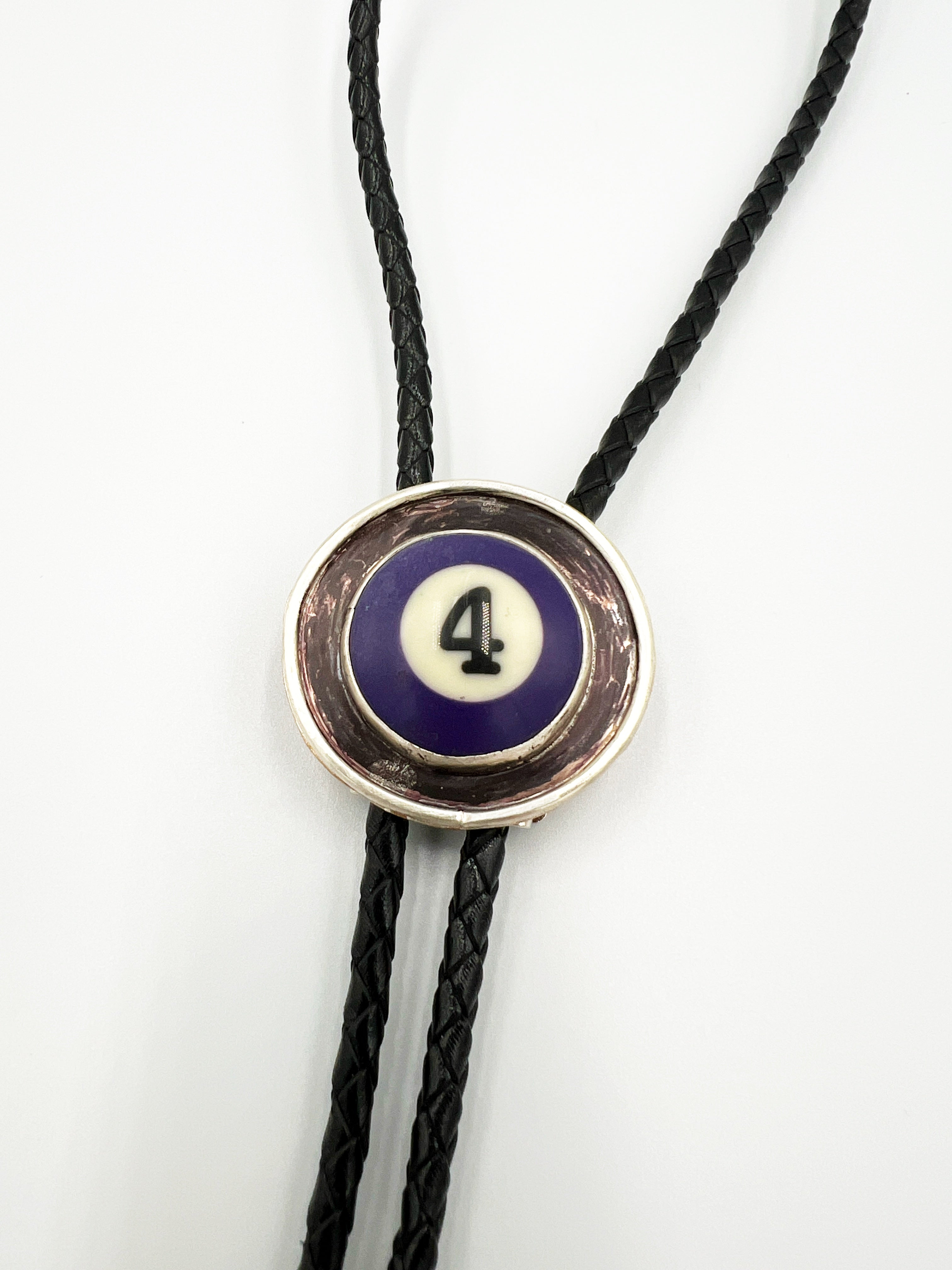 #4 Pool Ball Bolo Tie by & The Minotaur