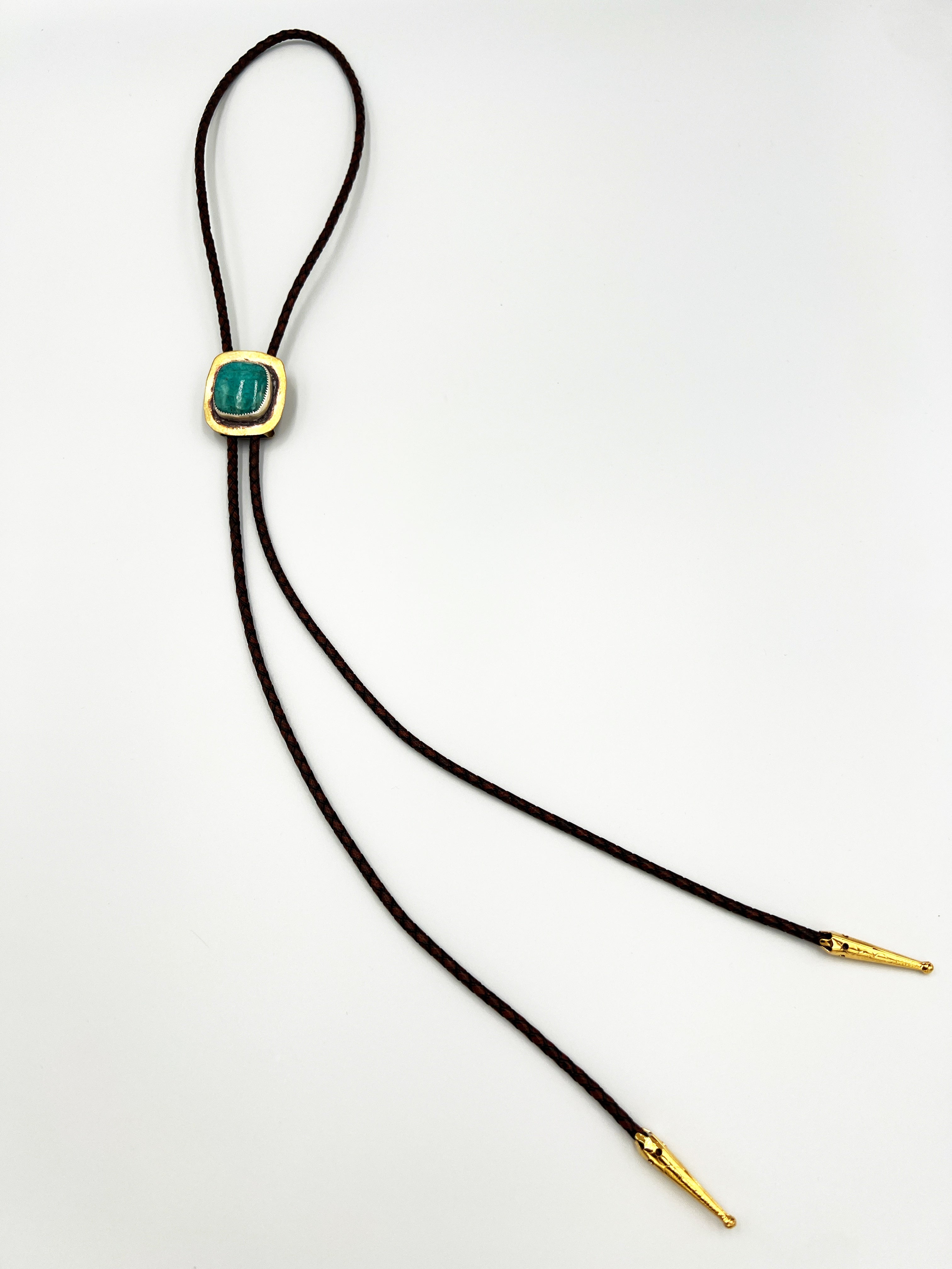 Amazonite Square Bolo Tie by & The Minotaur
