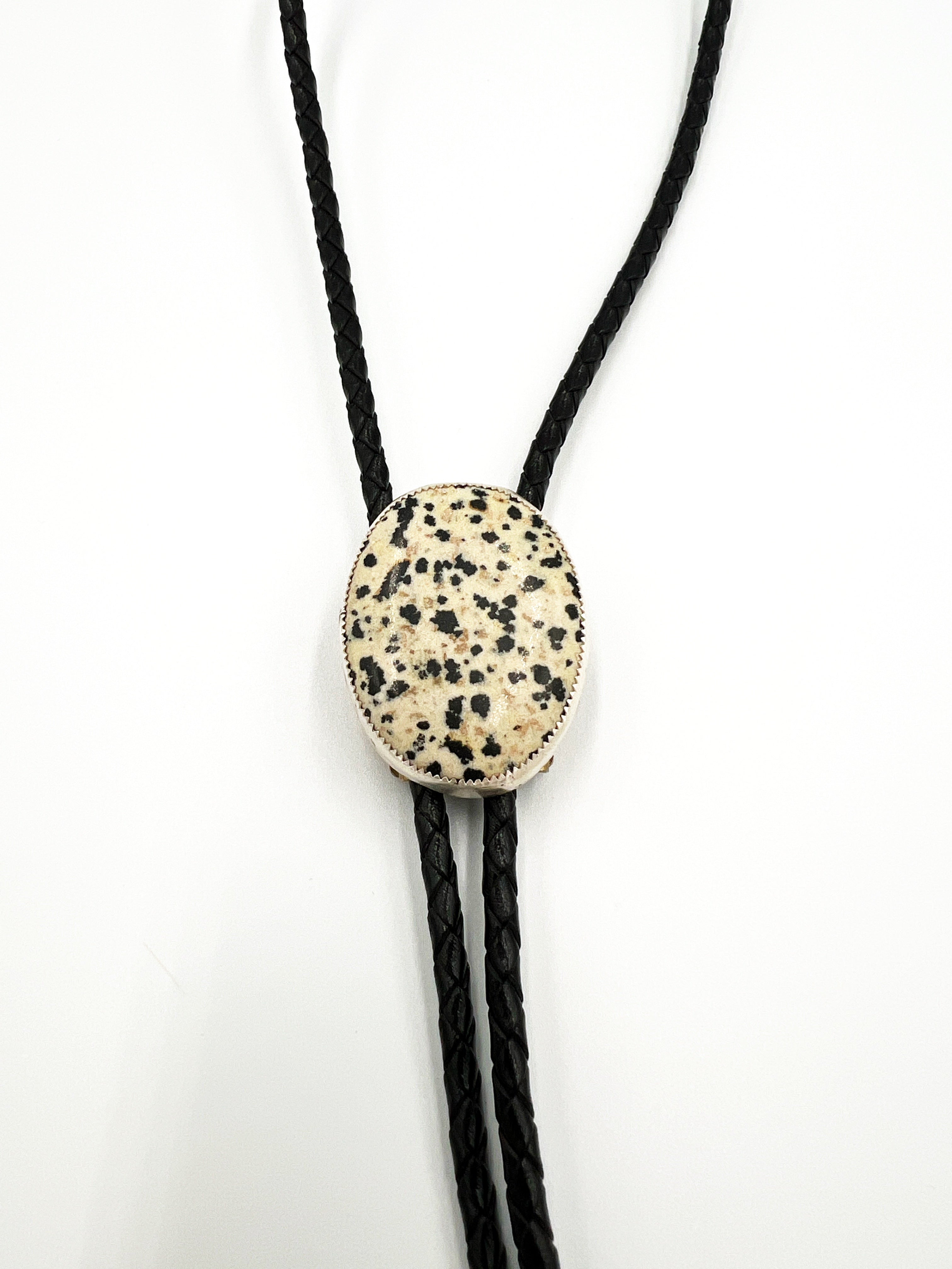 Dalmatian Jasper Bolo Tie by & The Minotaur