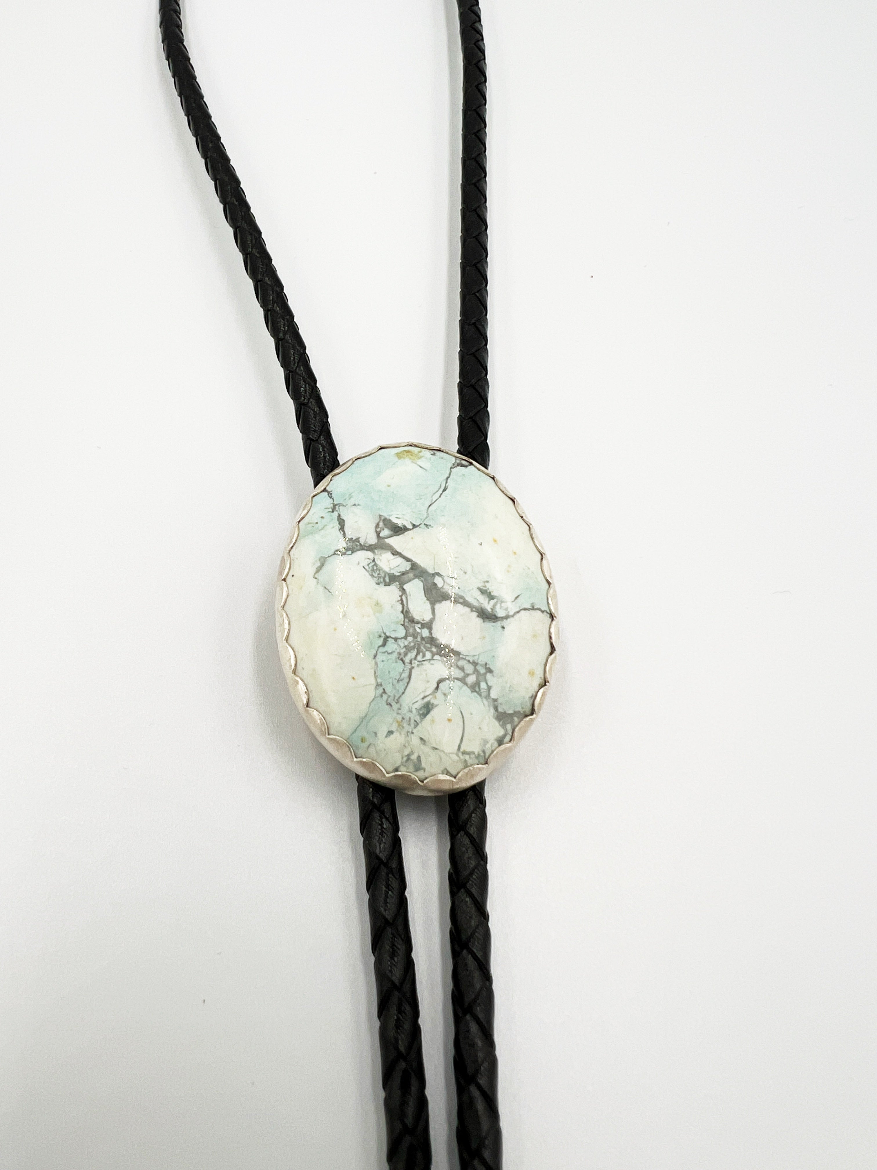 Dyed Turquoise Bolo Tie by & The Minotaur