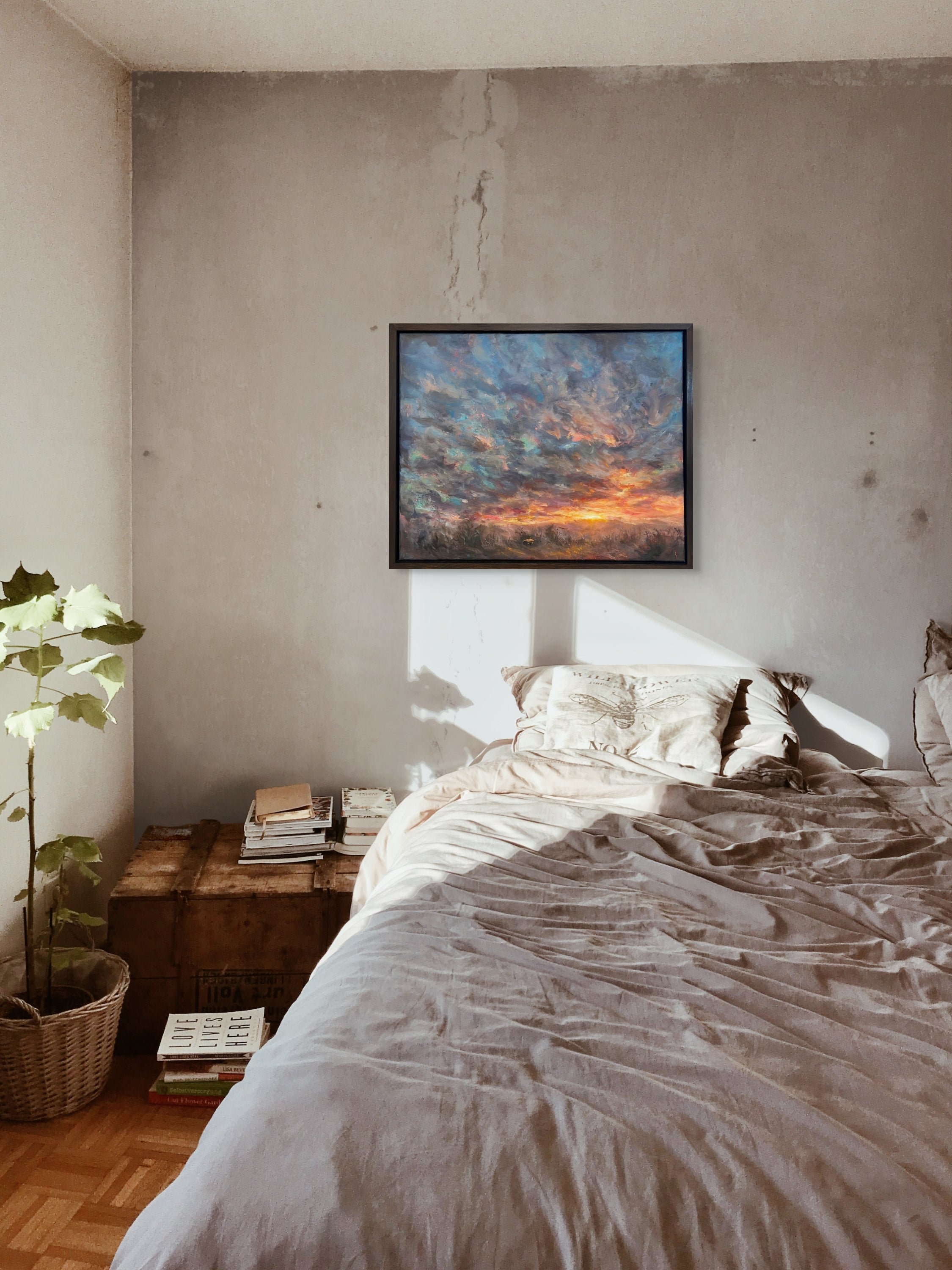 Clouds Aflame by Laura Thomas