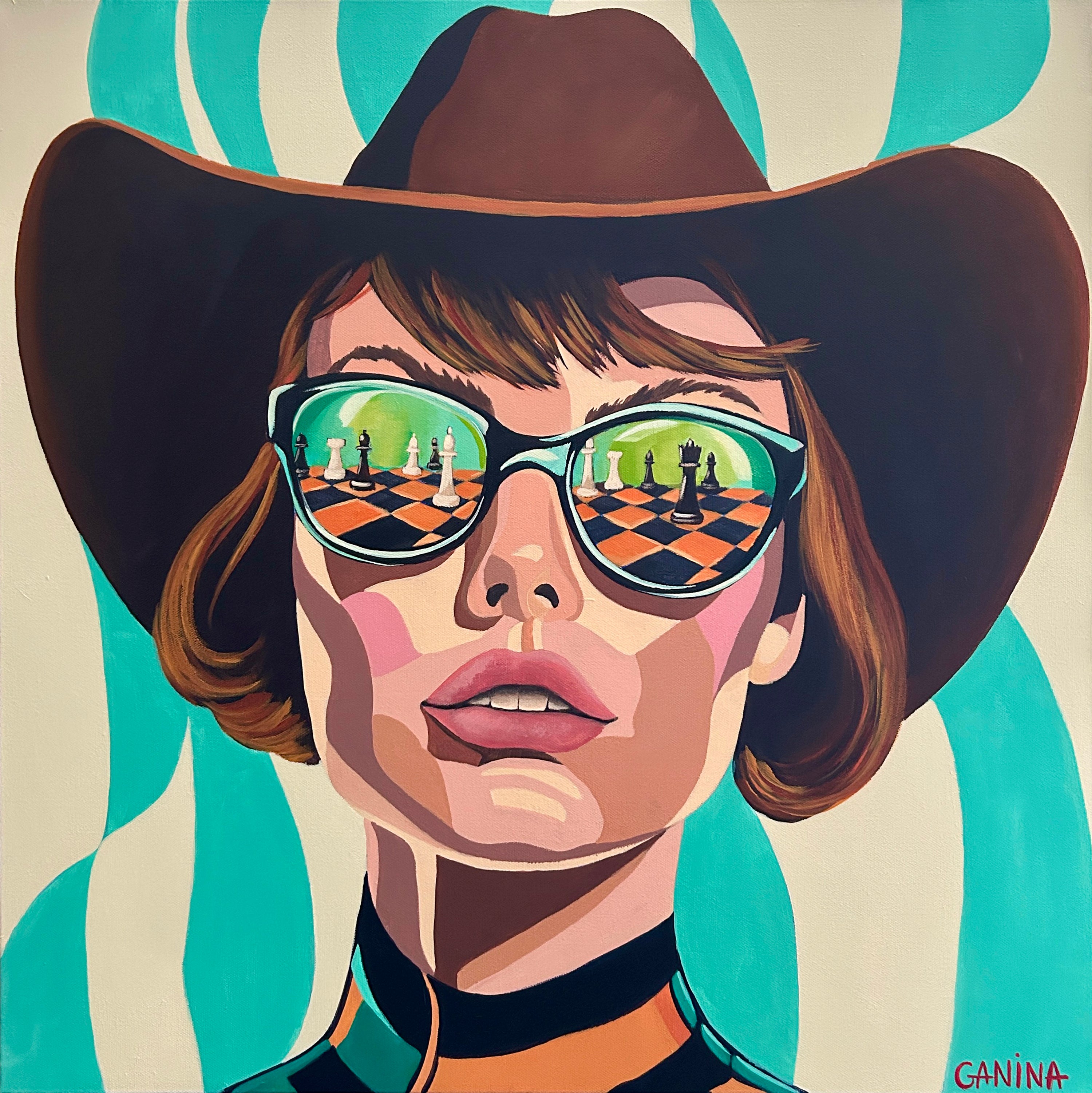 Queen's Gambit Print by Anna Ganina