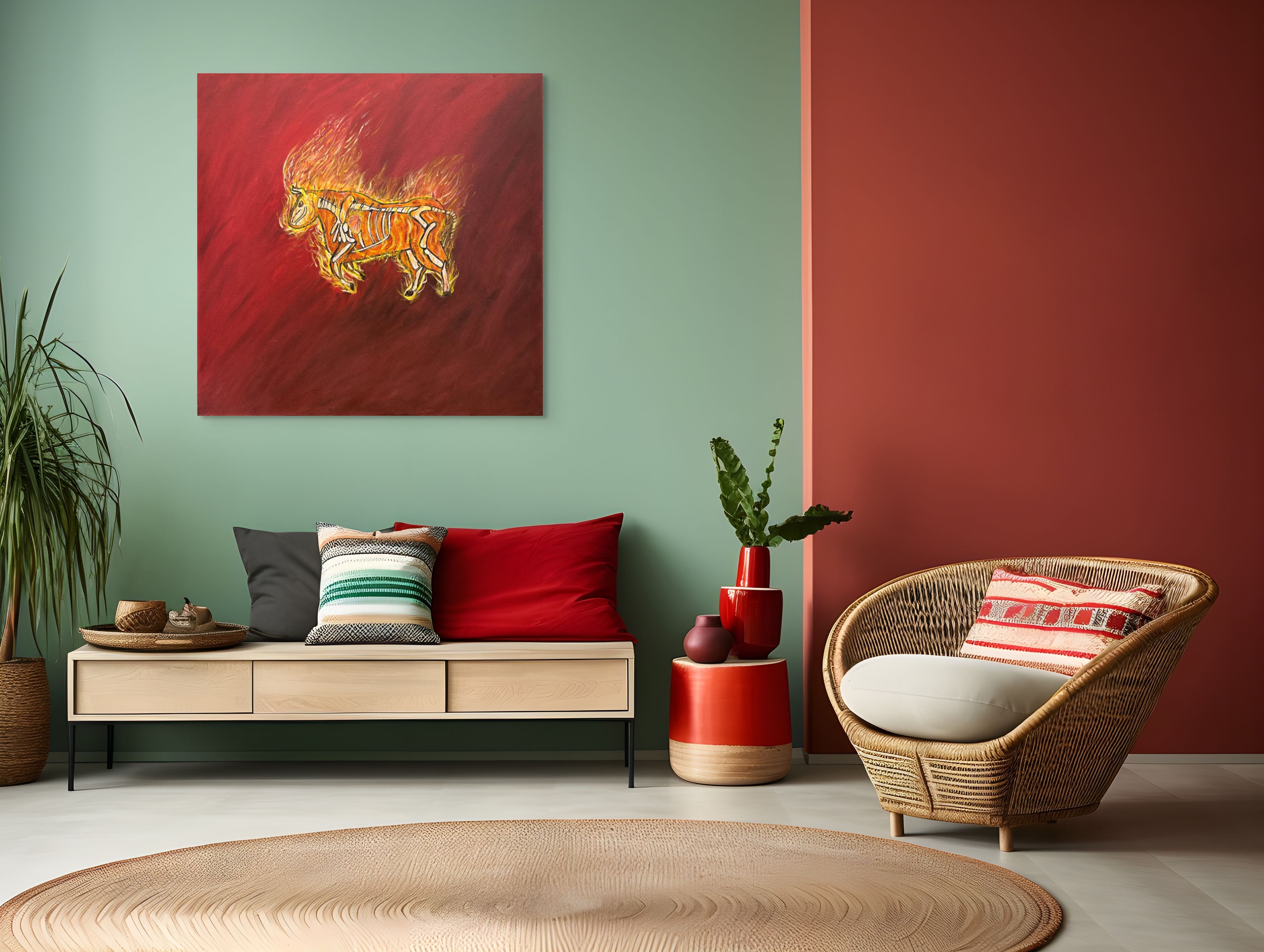 Burning Rage by Ricardo Zamora