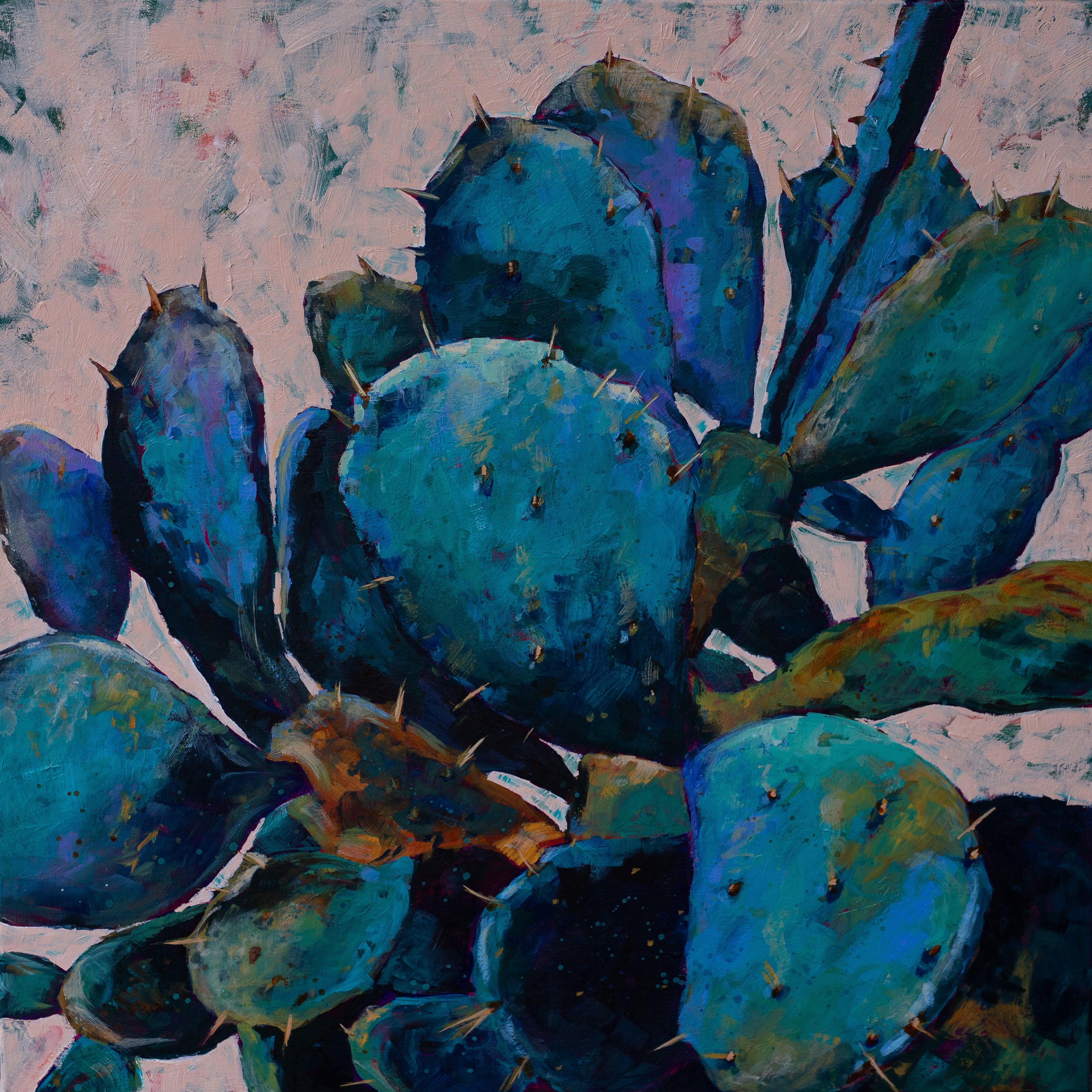 Stubbornly Prickly by Sheila Scott – Art For The People Gallery