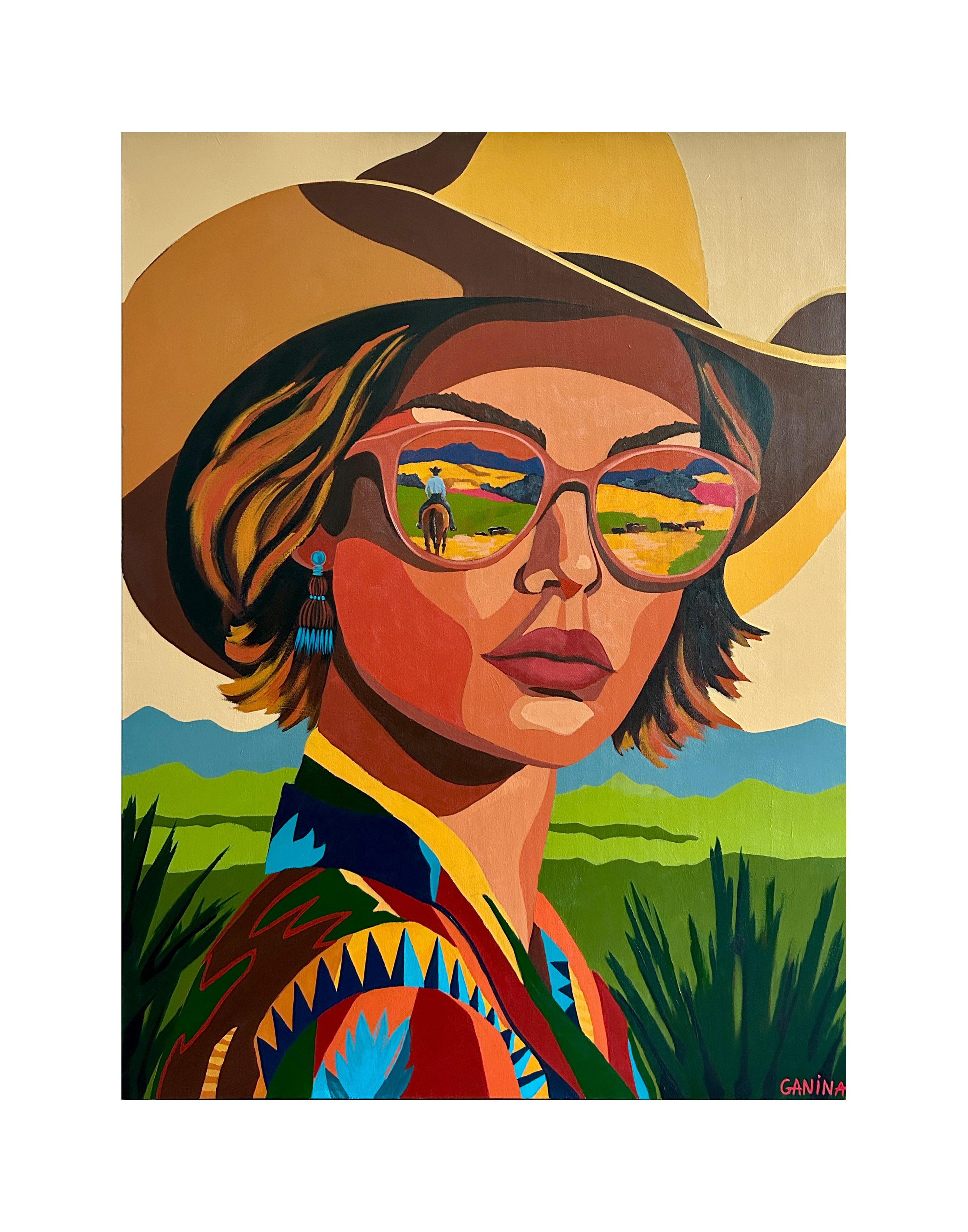 Two Lost Souls Print by Anna Ganina